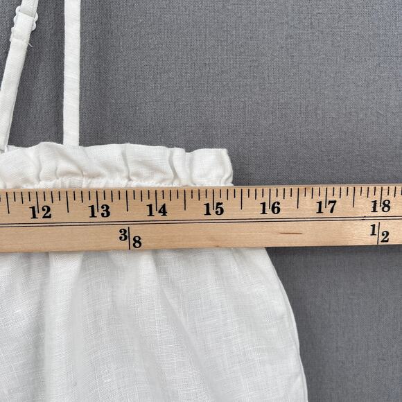 ARITZIA WILFRED Vermeer Linen Camisole Womens Small White Sleeveless Tank NWT - Picture 14 of 15